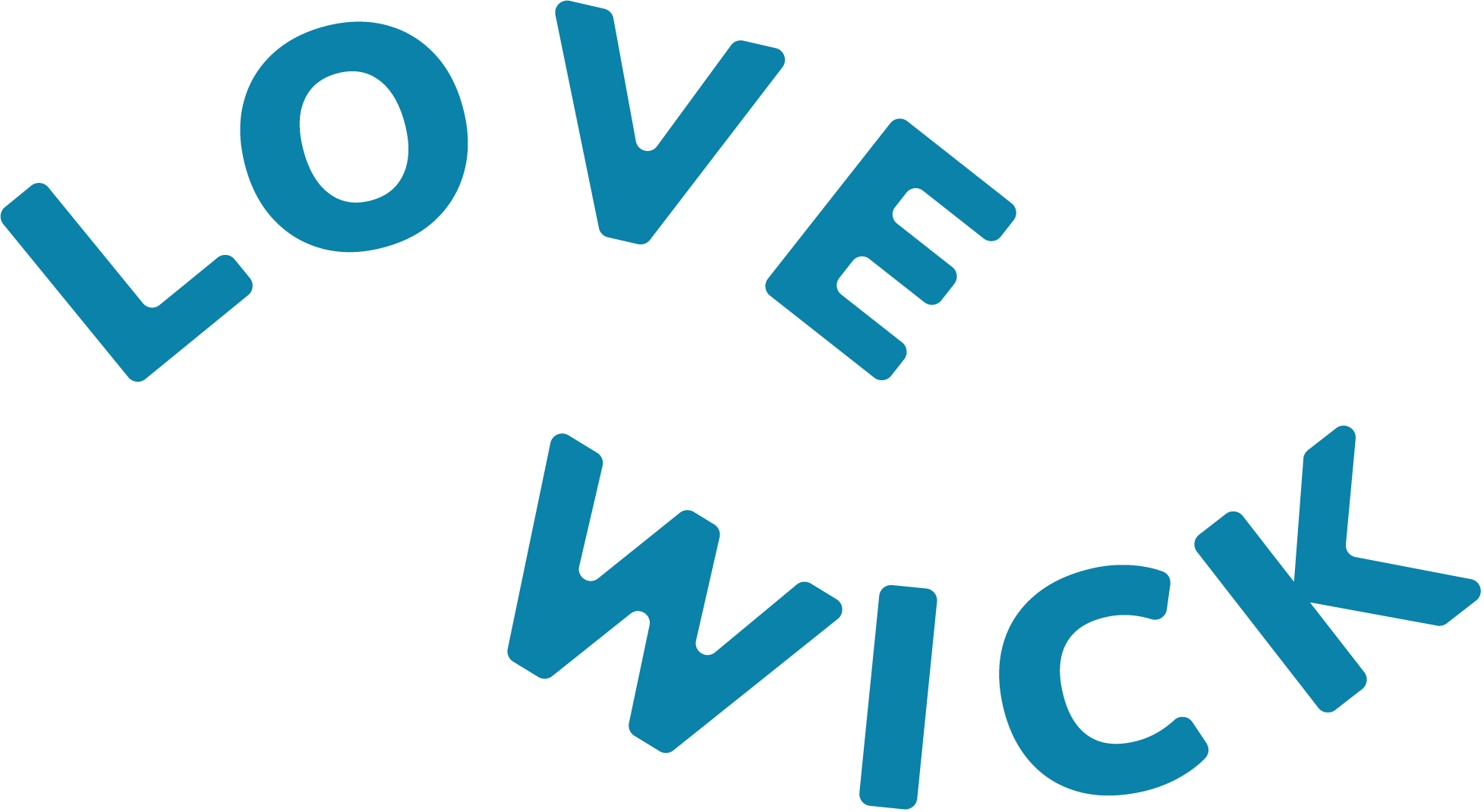 lovewick logo blue